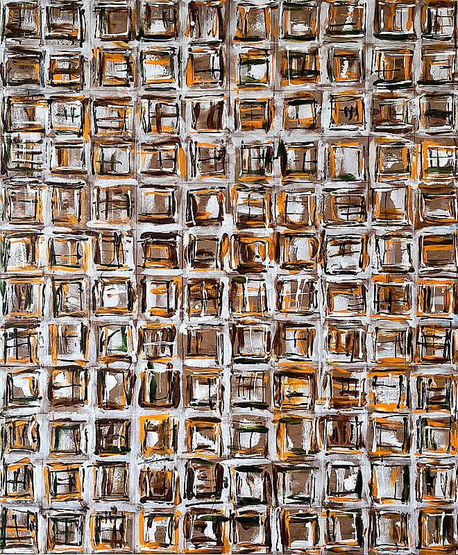 De stad I 100x120cm