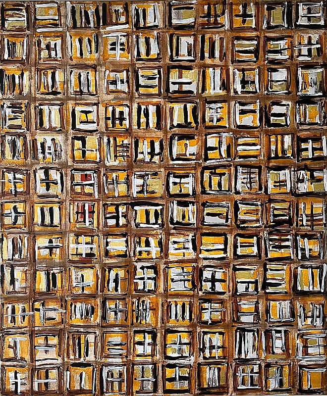 De stad 2 100x120cm