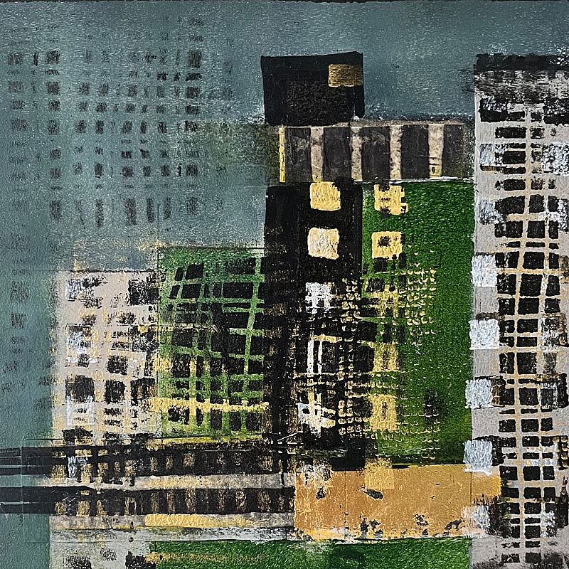 De Dansende Stad serie 3 I 20x20cm