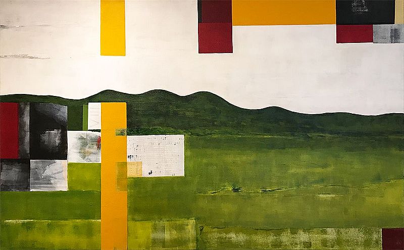 Breaking lines III 160x100cm