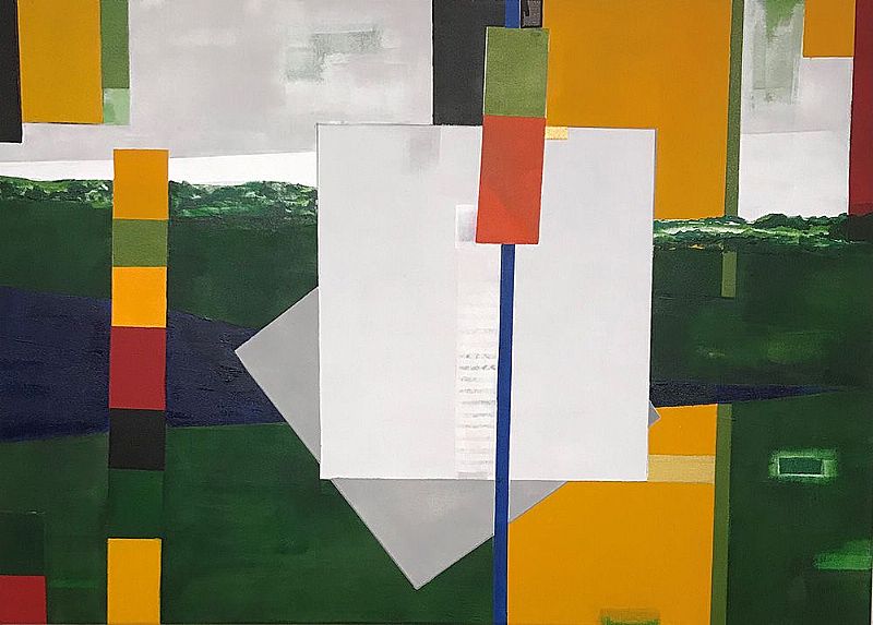Breaking lines I 100x70cm