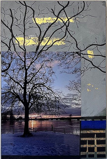 De Rivier VII, 20x30cm