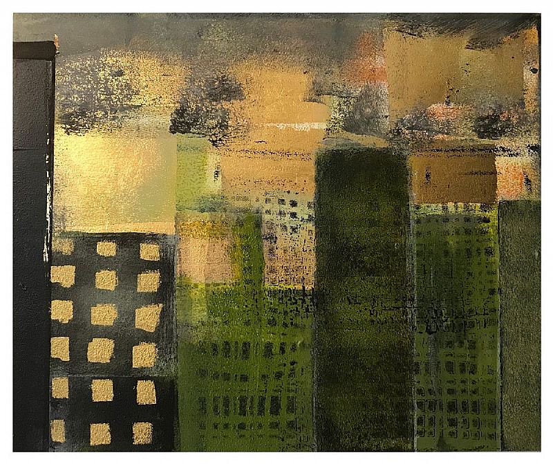 De gouden stad 30x25cm *