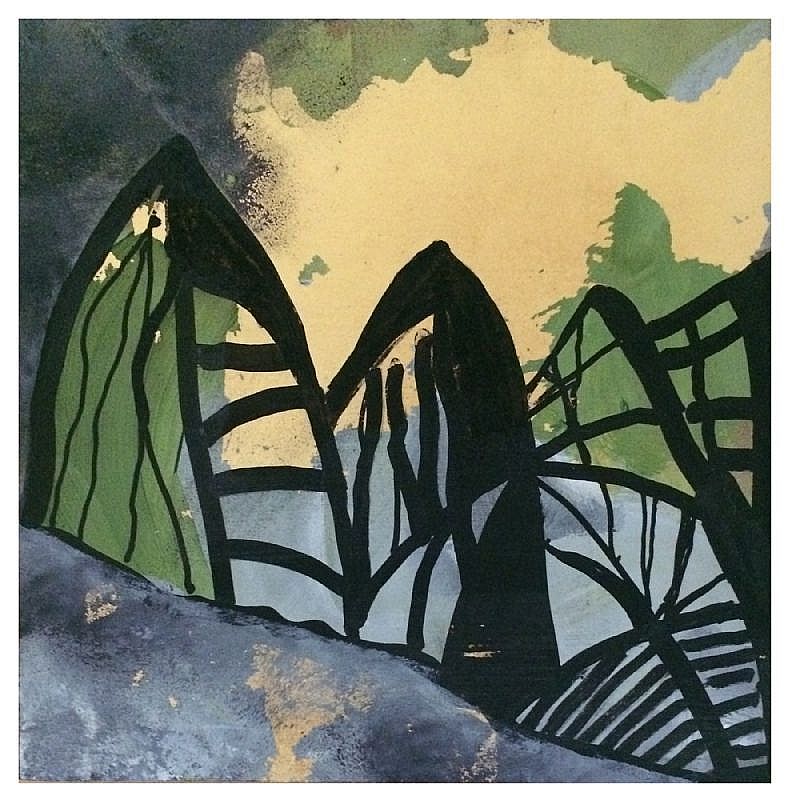 Zuidelijk Landschap IX*, 20x20cm