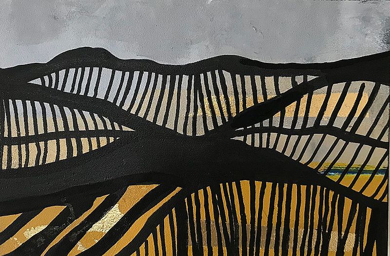 Zuidelijk Landschap III, 30x20cm