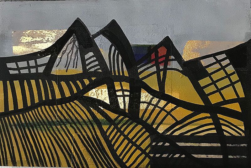 Zuidelijk Landschap I, 30x20cm