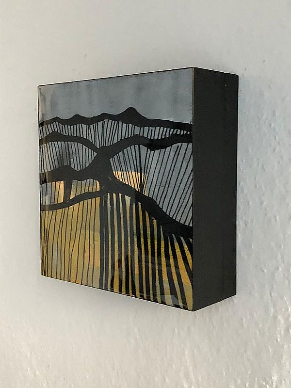 Zuidelijk Landschap VII*, 20x20cm